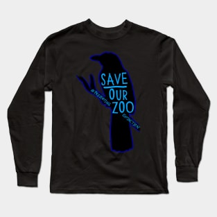 Save Our Zoo bird outline Long Sleeve T-Shirt